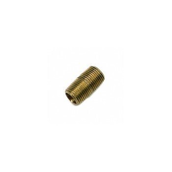 Anderson Metals 736112-02 Brass Pipe Nipple,1/8&quot; X Close