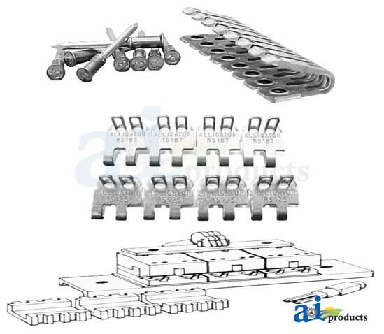 Alligator RS125 Staple Belt Lacing, 1/8&quot; To 3/16&quot;X24&quot;