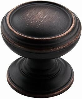Amerock BP55342ORB Revitalize Oil Rubbed Bronze Knob, 1-1/4"
