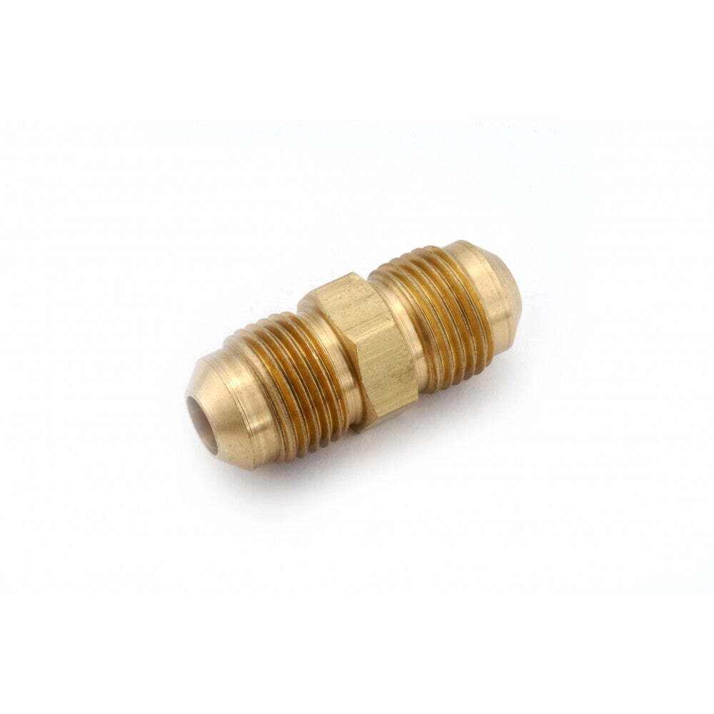 Anderson Metals 754042-10 Brass Flare Union, 5/8&quot;X5/8&quot;