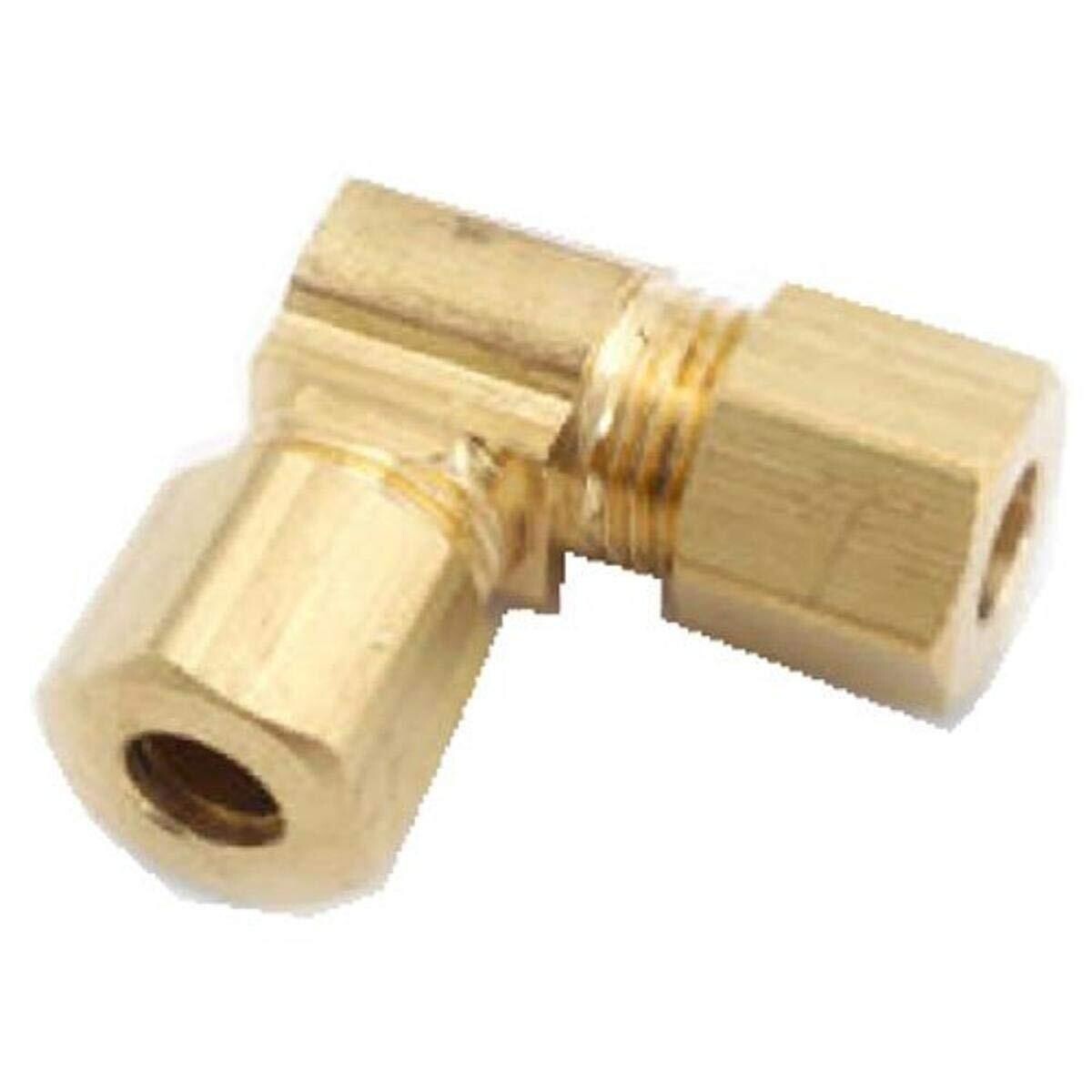 Anderson Metals 750065-05 Brass Compression Ell, 5/16&quot;X5/16&quot;