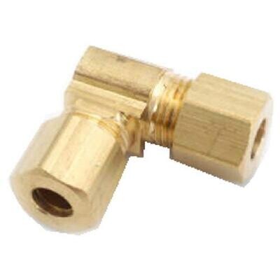 Anderson Metals 750065-05 Brass Compression Ell, 5/16&quot;X5/16&quot;