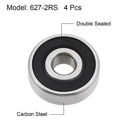 Ball Bearing, 1/4"X22MMX7MM