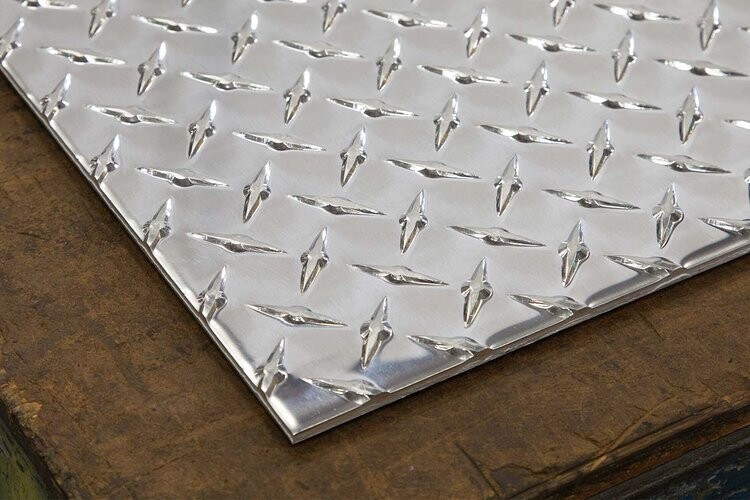 Aluminum Diamond Plate, 1/4&quot;