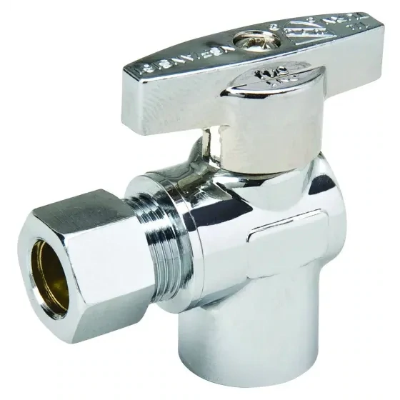 B&amp;K 190-232HC Angle Supply Valve, 1/2&quot;FPX3/8&quot;Compr.