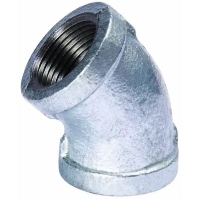 B&amp;K 510-210BC Galv. Steel Pipe Ell, 3&quot; 45Deg