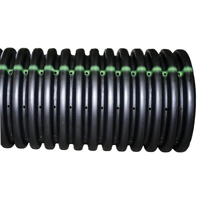 ADS HY-PF1-04-0010 Field Tile Perforated Pipe, 4&quot;X10Ft