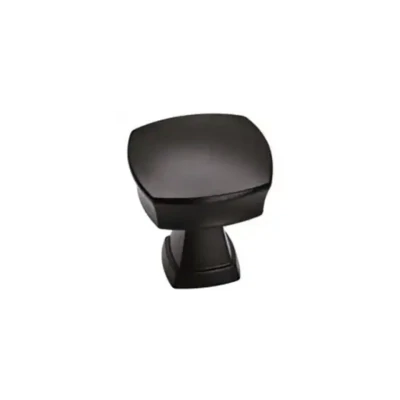 Amerock BP1128726 Allison Value Matte Black Knob