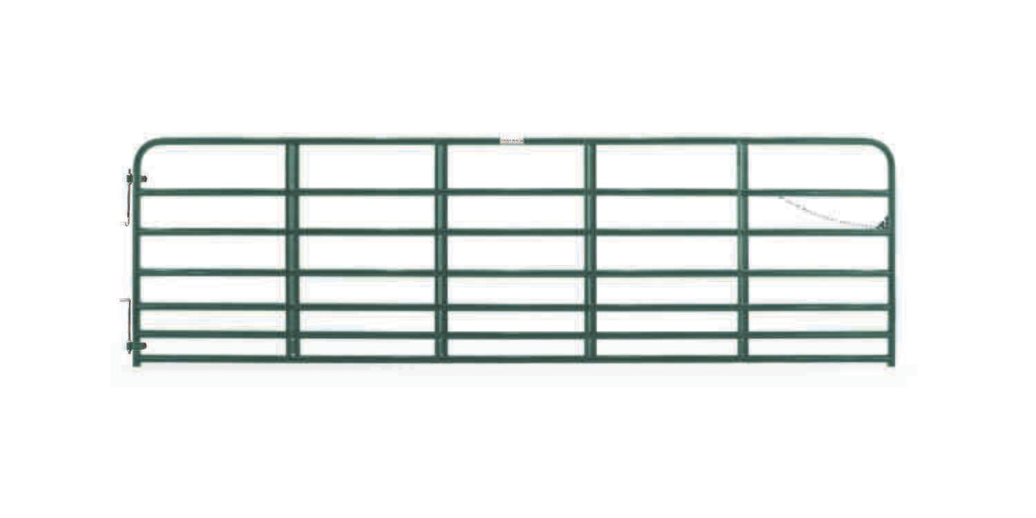 #2 Gate, 8Ft  7-Bar, GALVANIZED