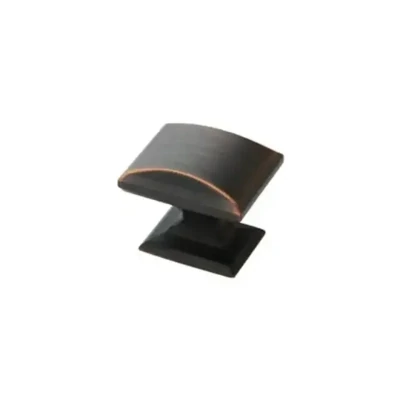 Amerock 5PK29340ORB Candler Oil Rubbed Bronze Rectangular Pull, 1-1/4&quot;X1-1/8&quot;  5Pk