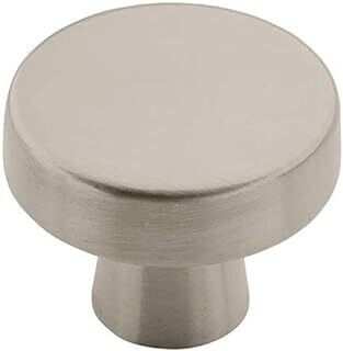 Amerock BP55270G10 Black Rock Satin Nickel Knob