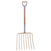 Barn Owl Silage/Haylage Fork, 8-Tine X16&quot;