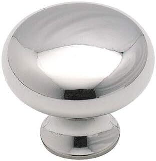 Amerock BP85326 Anniversary Polished Chrome Knob, 1-3/16&quot;