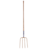 Barn Owl Pitchfork , 5-Tine X 9&quot; w/Long-Handle