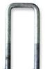 Ag U-Bolt, 7/16&quot;X2&quot;X5-1/2&quot; Square