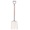 Barn Owl Pitchfork , 4-Tine X 9&quot; w/D-Handle