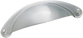 Amerock BP9365G10 Essential&#39;Z Satin Nickel Arch Pull, 2-1/2&quot;Ctrs