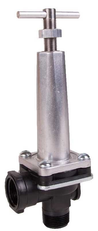Aluminum/Nylon Pressure Relief Valve, 300PSI,  3/4&quot;FPT