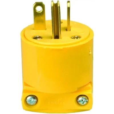 4509 Vinyl Cord Plug, 20A/250V