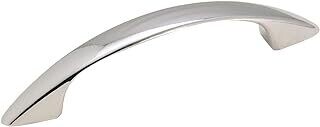 Amerock BP341626 Modern Polished Chrome Pull, 3&quot;Ctrs