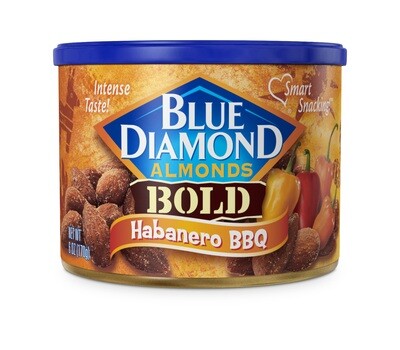 Blue Diamond Habenero BBQ Almonds, 6oz