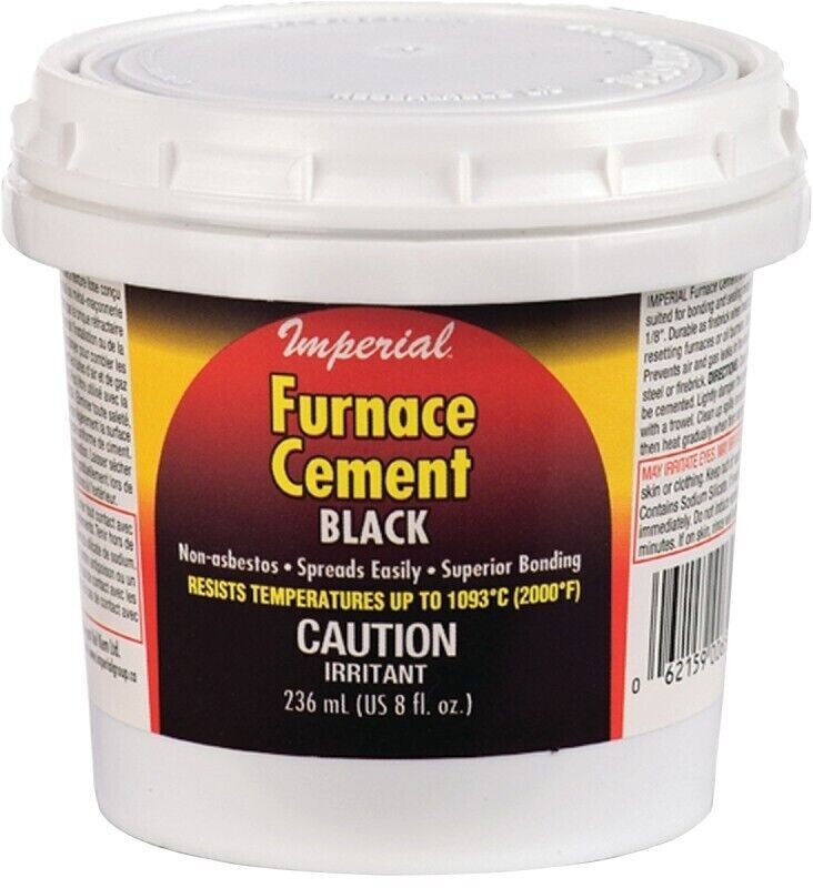 Imperial KK0304 Black Furnace Cement, 32oz