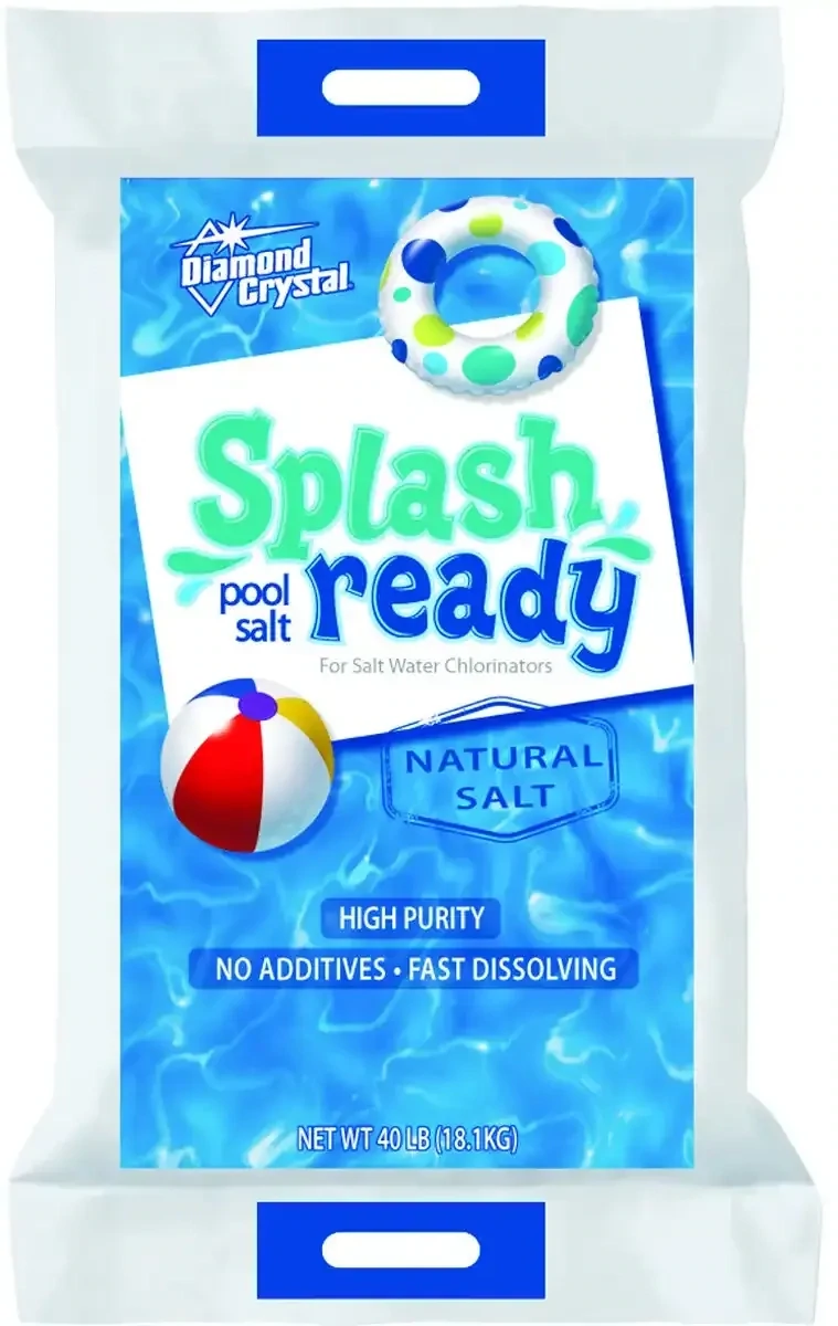 Cargill 100011437 Diamond Crystal Pool Salt, 40Lb