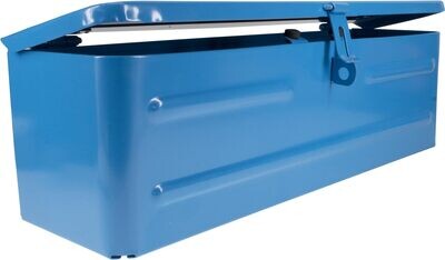 Blue Tractor Toolbox, 16&quot;X4-3/4&quot;X5&quot;