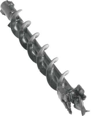 CID Hex Drive Post Hole Digger ROCK Auger, 12&quot;