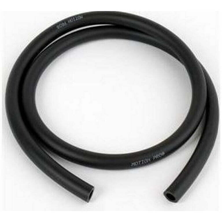 Black Rubber Fuel Line, 3/16&quot;