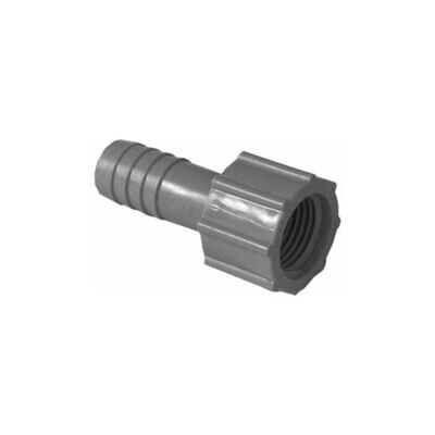 Boshart Industries UPVCFA-07 Poly Female Insert Adaptor, 3/4&quot;