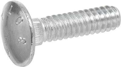 Carriage Bolt, 3/16&quot;X1-1/4&quot; ZP  24Pk
