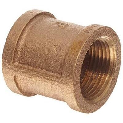 Brass Pipe Coupler, 1&quot;