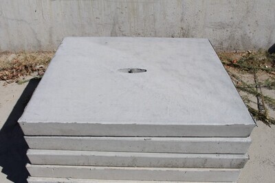 Concrete Pad, 4&#39;X6&#39;X4&quot; Thick