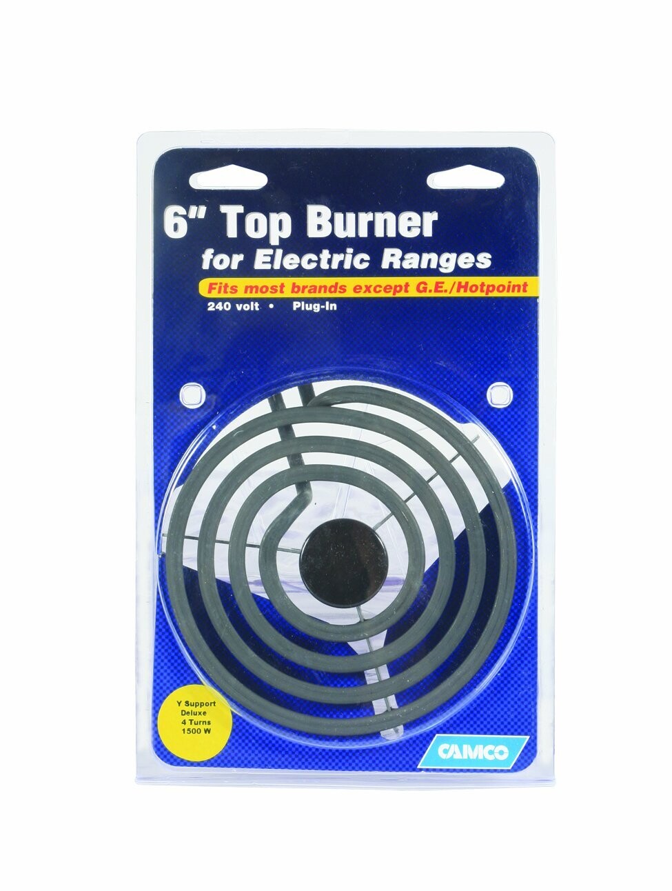 CAMCO 00243 Deluxe Electric Range Burner, 6&quot;