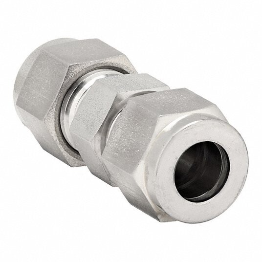 Compression Coupler Propane Fitting, 1/2&quot;CTS-Compression