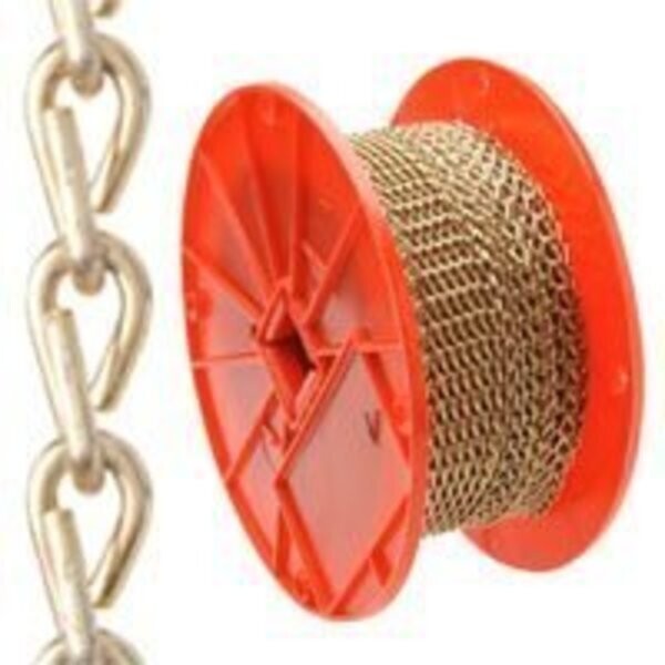Campbell 072-1667N Brass Finish #16 Double Jack Chain, 11Lb WLL
