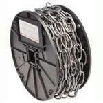 Campbell 072-2007N Silver Decorative #10 Chain, 35Lb WLL