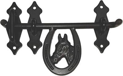 Black Horse Door Latch