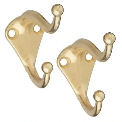 Brass Coat/Hat Hook