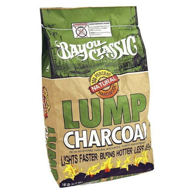 Bayou Classic 500-418 Lump Charcoal, 18Lb