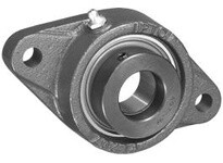 Cast Flange Bearing, 1/2" 2-Bolt