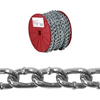 Campbell 072-3627 Straight Link Coil Chain, 2/0, 520Lb WLL