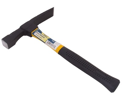 Brick Hammer w/Fbrglss Handle, 24oz
