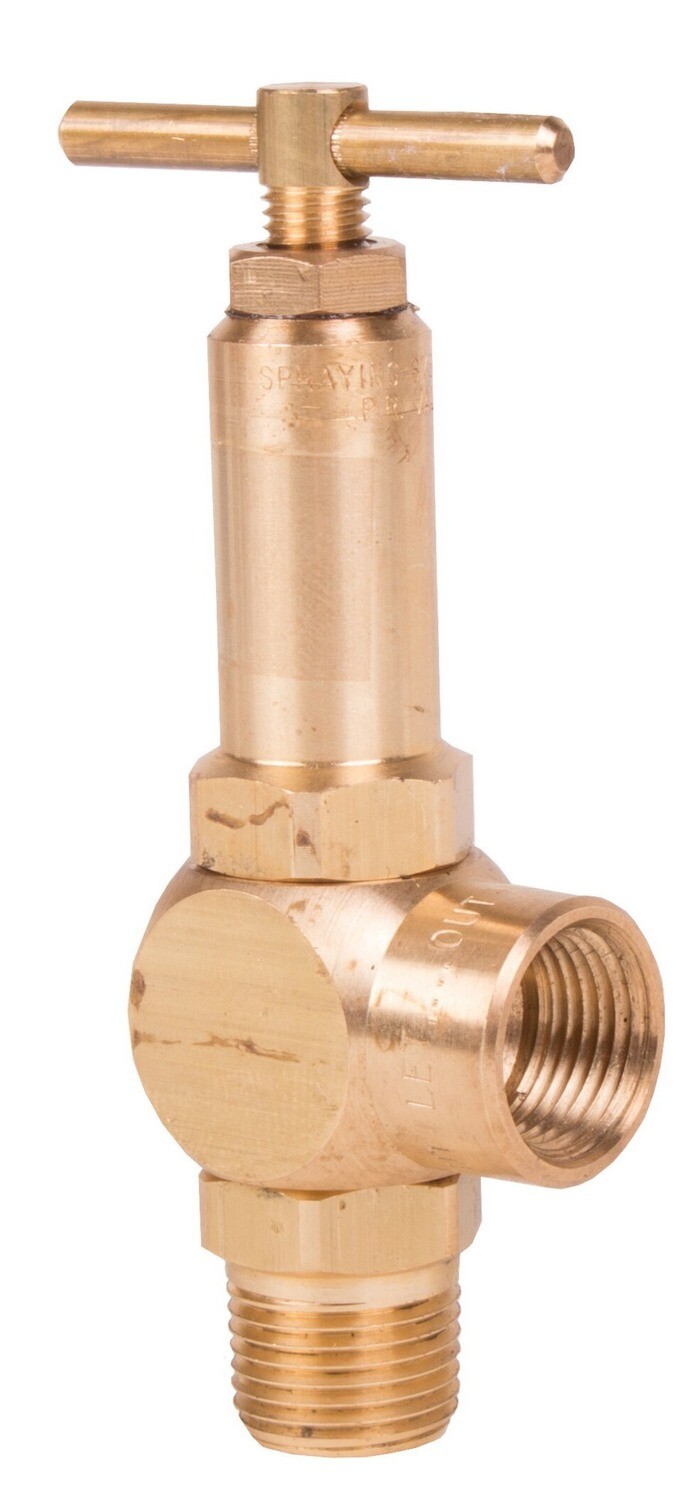 Brass Relief Valve, 3/8&quot; 300PSI