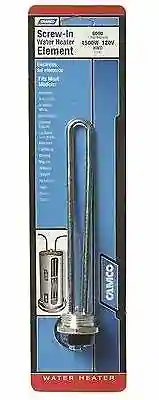 CAMCO 02143 Water Heater Element, 120V 1500W 5&quot;