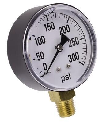 Bottom Mount Pressure Gauge, 400PSI