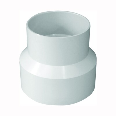 CANPLAS 414219BC S&amp;D Reducer Coupler, 6&quot;x4&quot;