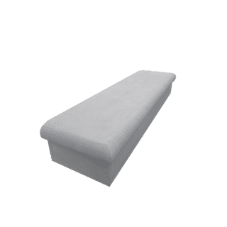 Concrete Steps, (1), 4Ft Wide, 12&quot; Tread 7&quot; Riser