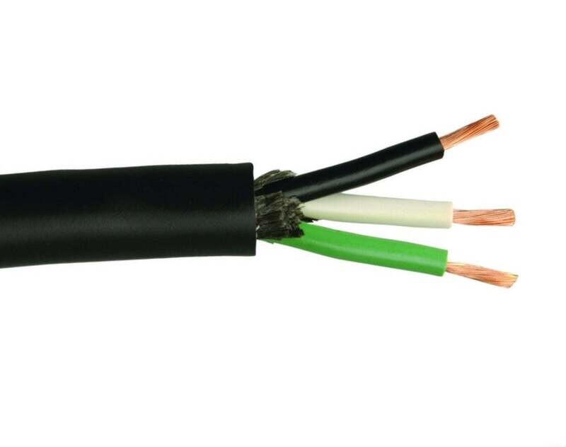 Southwire Quantum SJEOOW Black Power Cord, 16/3